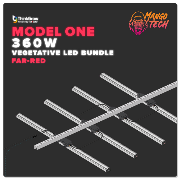 Model One 360W Vegetative LED Bundle (Far-red)