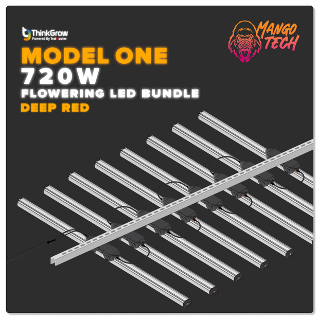 Model One 720W Flowering LED Bundle (Deep Red)